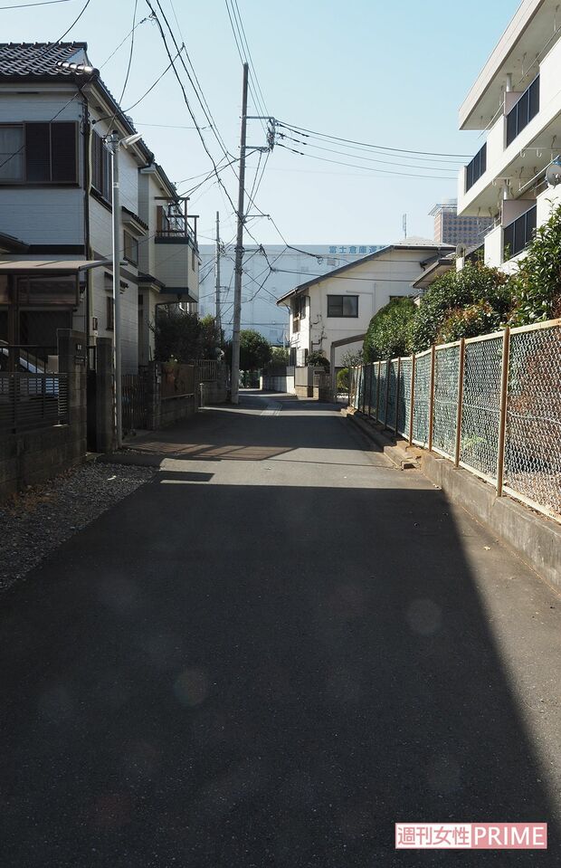 マンションの住人が祐介さんをよく見かけていた住宅街の一角