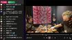 ホラーゲーム配信者「猫こねこ」、YouTuber「だっすー」ら4人は牛宮城で食事する様子を配信した(YouTube『コレコレチャンネル』より)