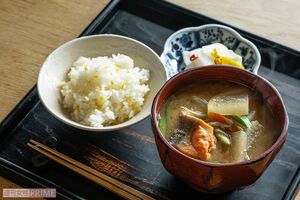 食べごたえのある汁が主役の“汁飯香”　撮影／竹内章雄