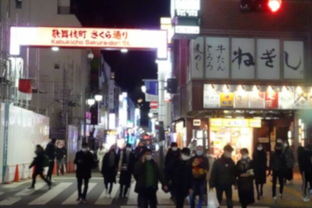 緊急事態宣言中、夜20時以降の歌舞伎町