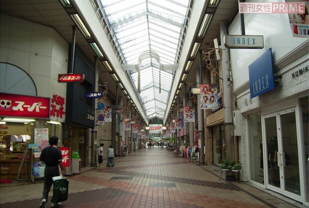 開発前は通行量もまばらだった