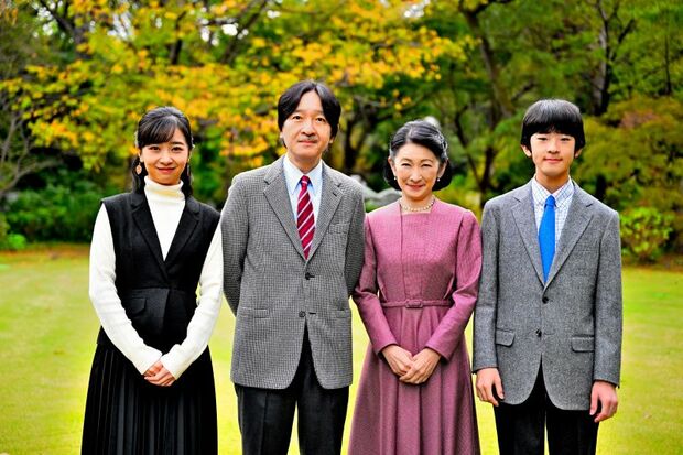 2023年11月30日、秋篠宮皇嗣殿下御誕生日（宮内庁提供）