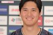 WBCの記者会見を行う大谷翔平
