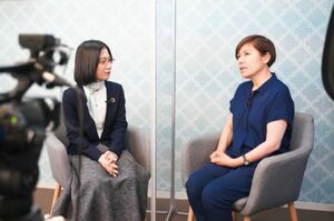 激論を交わすたかまつななと青木さやか