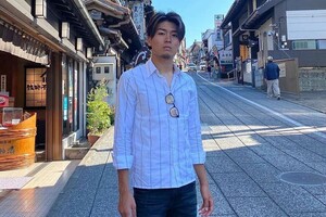 「髭なし希望」と当時いわれていた、当時20歳の中村敬斗（本人インスタグラムより）
