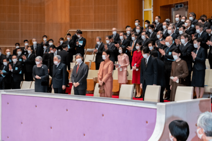 '23年11月の皇宮警察音楽隊の演奏会。皇室の方々が一堂に会された