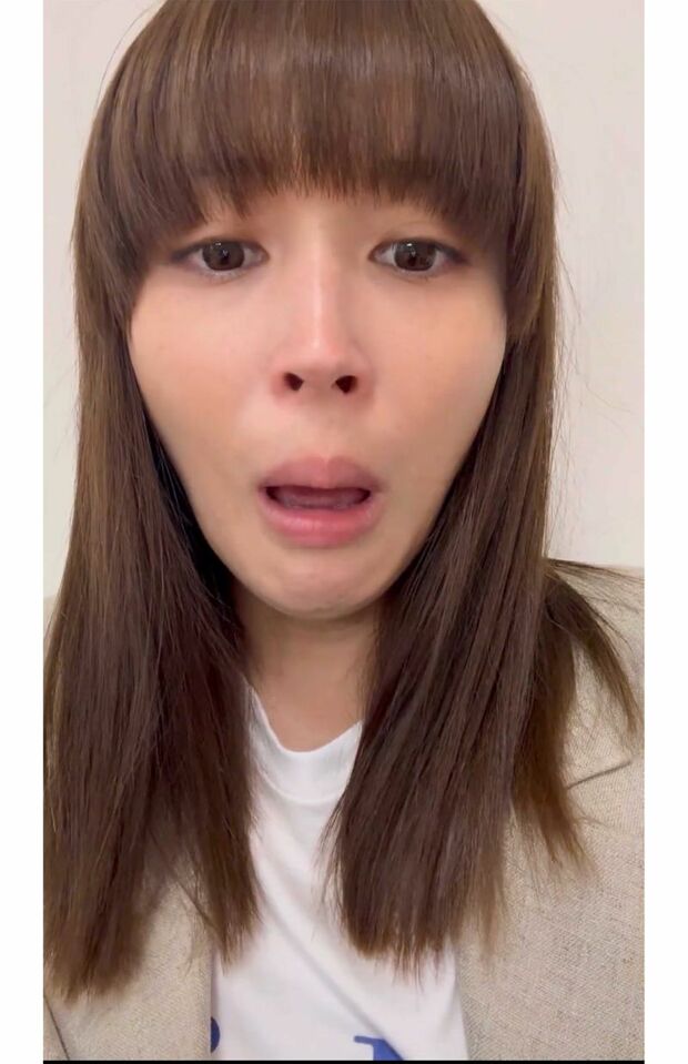 変顔動画を公開した広瀬アリス（本人Xより）