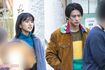11月中旬、『クロサギ』ロケ中の平野紫耀と黒島結菜