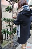離婚成立のお礼参りにきたという川村明美さん(仮名)