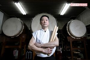 太鼓と向き合う姿勢は、常にストイック