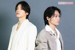 Hey!Say!JUMP髙木雄也（左）、TravisJapan松田元太　撮影／矢島泰輔