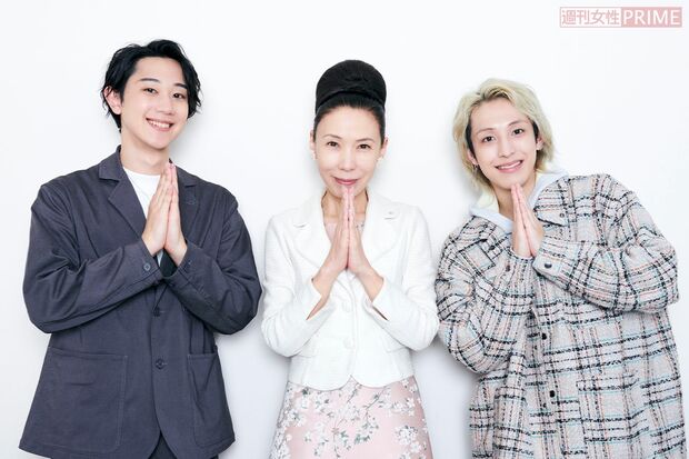 左から江副貴紀さん、西出ひろ子さん、田口司さん　撮影／山田智絵