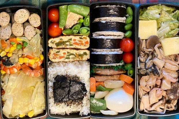 栄養満点のお弁当