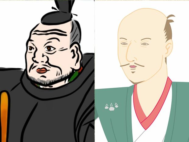 徳川家康と織田信長