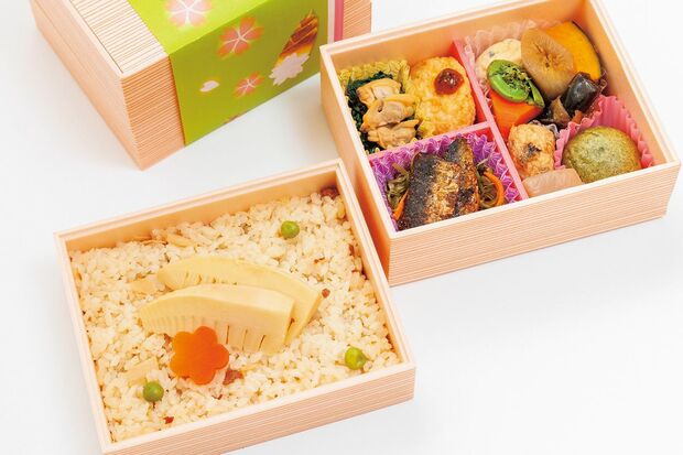 たけのこごはん折詰／1600円 JR東日本クロスステーション