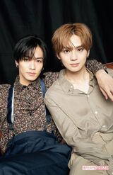 川村壱馬（左） × 吉野北人（右）　撮影／矢島泰輔