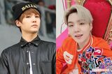 SUGA（左から'14年・20歳、現在・28歳）※右写真は公式ツイッターより