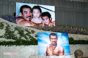 2022年2月、千葉さんの『お別れの会』では親子の秘蔵写真が多数公開された