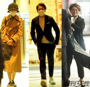 大阪で行われた『あさが来た』打ち上げ、左から波瑠、玉木宏、友近