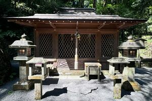 貴船神社の奥宮。本殿の真下には強大な力を噴出する龍穴が