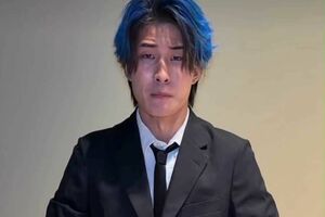 人種差別的な表現と受け取られることもある“つり目ポーズ”で炎上した人気YouTuberのガミックス（本人のインスタグラムより）