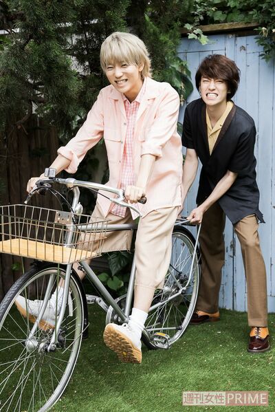 安井謙太郎(左)、森田美勇人(右)　撮影／廣瀬靖士