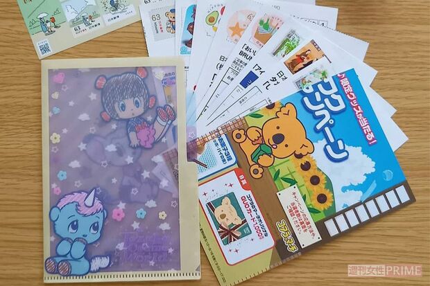 懸賞はがきをミニファイルで携帯し、出し忘れを防止（みほぷーさん）