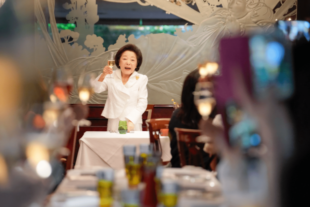 老舗フランス料理店「レストラン・パッション」にて行われたイベントにて