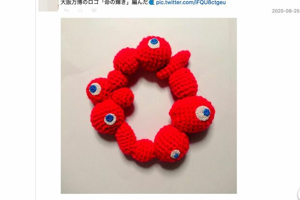 SNS上ではロゴマークをモチーフにした“二次創作”が続々と制作された