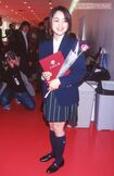 子役から活躍する安達祐実。12歳のときドラマ『家なき子』でブレイク(堀越高校、'00年卒業)