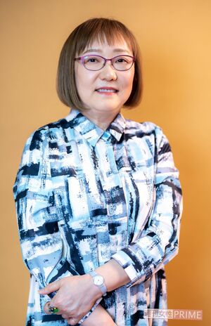 窪美澄さん　撮影／佐藤靖彦