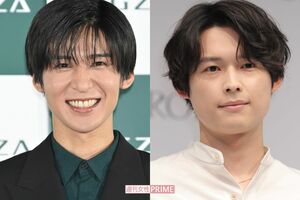 目黒蓮（左）と松村北斗