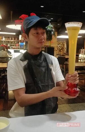 「東京ディズニーシーに同行してます」耳をつけているレンタルさんに「可愛い」と言った声も