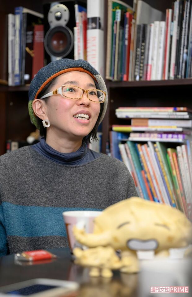 玉田美知子さん（たまだ・みちこ）1977年生まれ、神奈川県在住。多摩美術大学立体デザイン専攻卒業。第21回ピンポイント絵本コンペ入選、第42回講談社絵本新人賞佳作受賞、2022年、第43回講談社絵本新人賞受賞