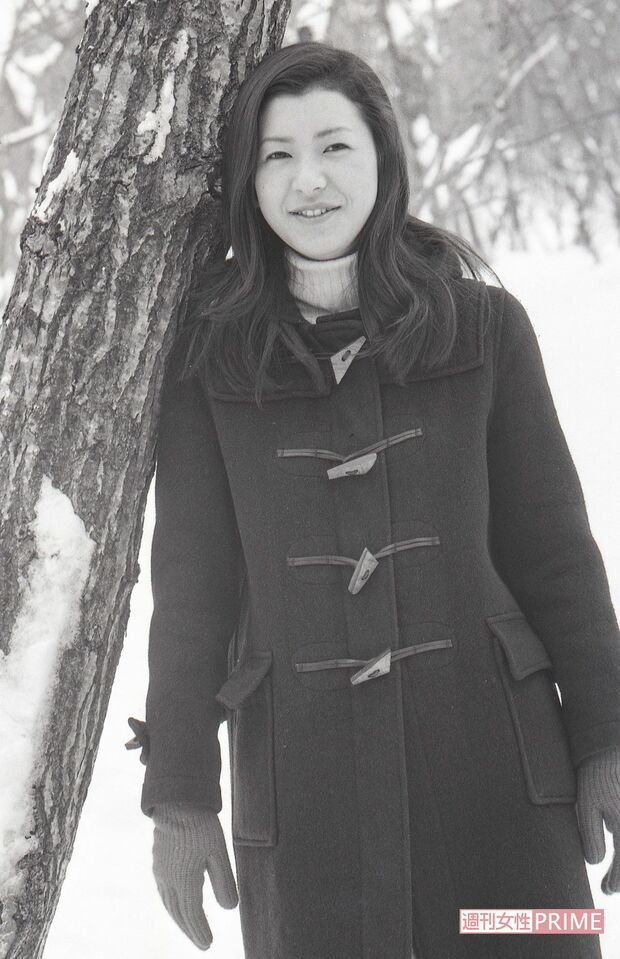 高橋惠子。『太陽にほえろ!』などに出演していた'74年に撮影