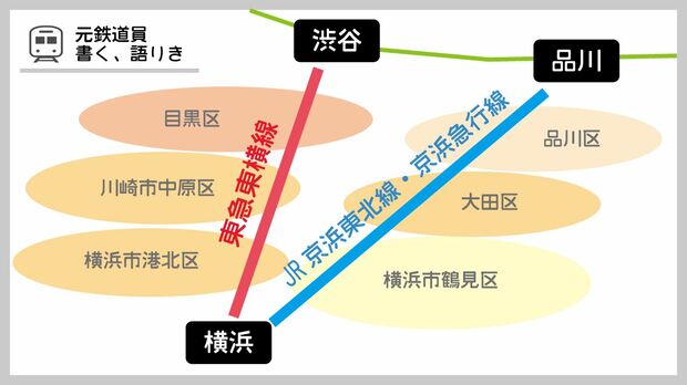 東急東横線と京浜東北線・京急線の沿線エリア。「すべての写真を見る」をクリックすると詳細地図も見られます