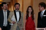 （左から）ケンドーコバヤシ、木村祐一、安達祐実、井戸田潤（'07年、陣内智則・藤原紀香結婚披露宴）