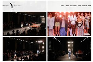 パリで開催された『メゾン ヨシキ パリ』ランウェイショーの様子(公式インスタグラムより)