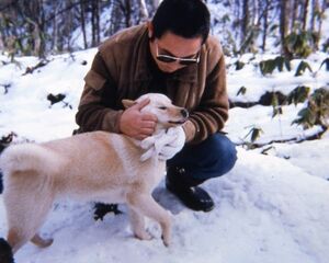 【写真】愛犬のヤマグチと