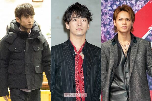 KAT-TUN・中丸雄一、亀梨和也、上田竜也