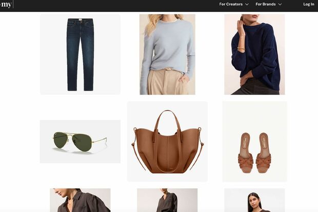 メーガン妃が2025年3月25日までに開設した『shopmy』というウェブサイト