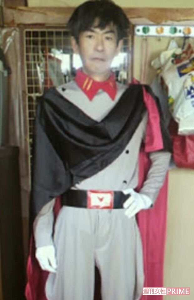 宇宙戦艦ヤマトのデスラーに扮する均さん