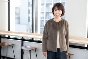 漫画家・菊池真理子さん（撮影／伊藤和幸）