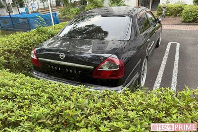 《神奈川・茅ヶ崎》小椋亮容疑者が乗っていたという高級国産車