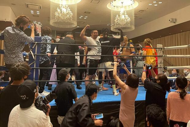 9月19日、格闘家デビューした日のへずまりゅう