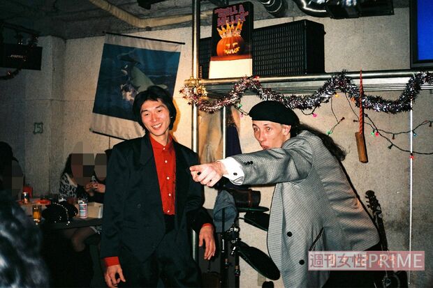 ケント・フリックさんとコンビを組んでいたころ　提供／ほいけんた