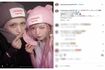 益若つばさ(右)とモデルの吉井添のツーショット(益若つばさのインスタグラムより)