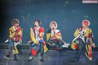 結成15周年のNEWS ドーム公演最終日をレポート「ありがとう、愛してるぜ!」