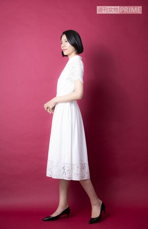 松下奈緒　撮影／矢島泰輔　ヘアメイク／土橋大輔　スタイリング／大沼こずえ　衣装協力／ダイアグラム、テイクアップ