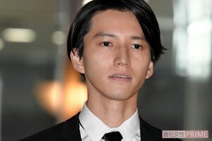 湾岸警察署から出てきた田口淳之介（'19年6月）